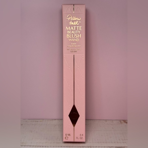 Charlotte Tilbury Other - Charlotte Tilbury MATTE BEAUTY BLUSH WAND PILLOW TALK (PEACH POP) 12ml/0.4 fl oz